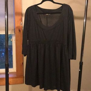 Black tunic/dress 2X